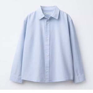 Zara Kids Light Blue Button Down Shirt